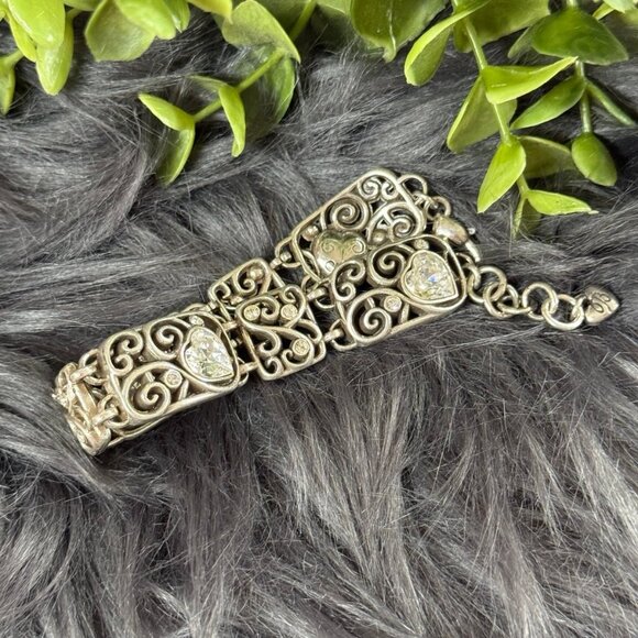Brighton Heart Cz Scroll Bracelet - Picture 4 of 6